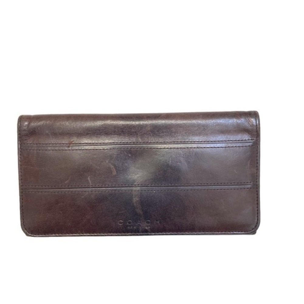 Coach vintage brown leather Tribeca
